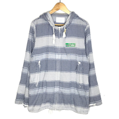 WHIMSY | ウィムジー PLAID YACHT PZRKA チェック ジップパーカー パーカー WMS-23SS-008 ブルー系 サイズ：L【倉吉店】