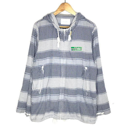 WHIMSY | ウィムジー PLAID YACHT PZRKA チェック ジップパーカー パーカー WMS-23SS-008 ブルー系 サイズ：L【倉吉店】