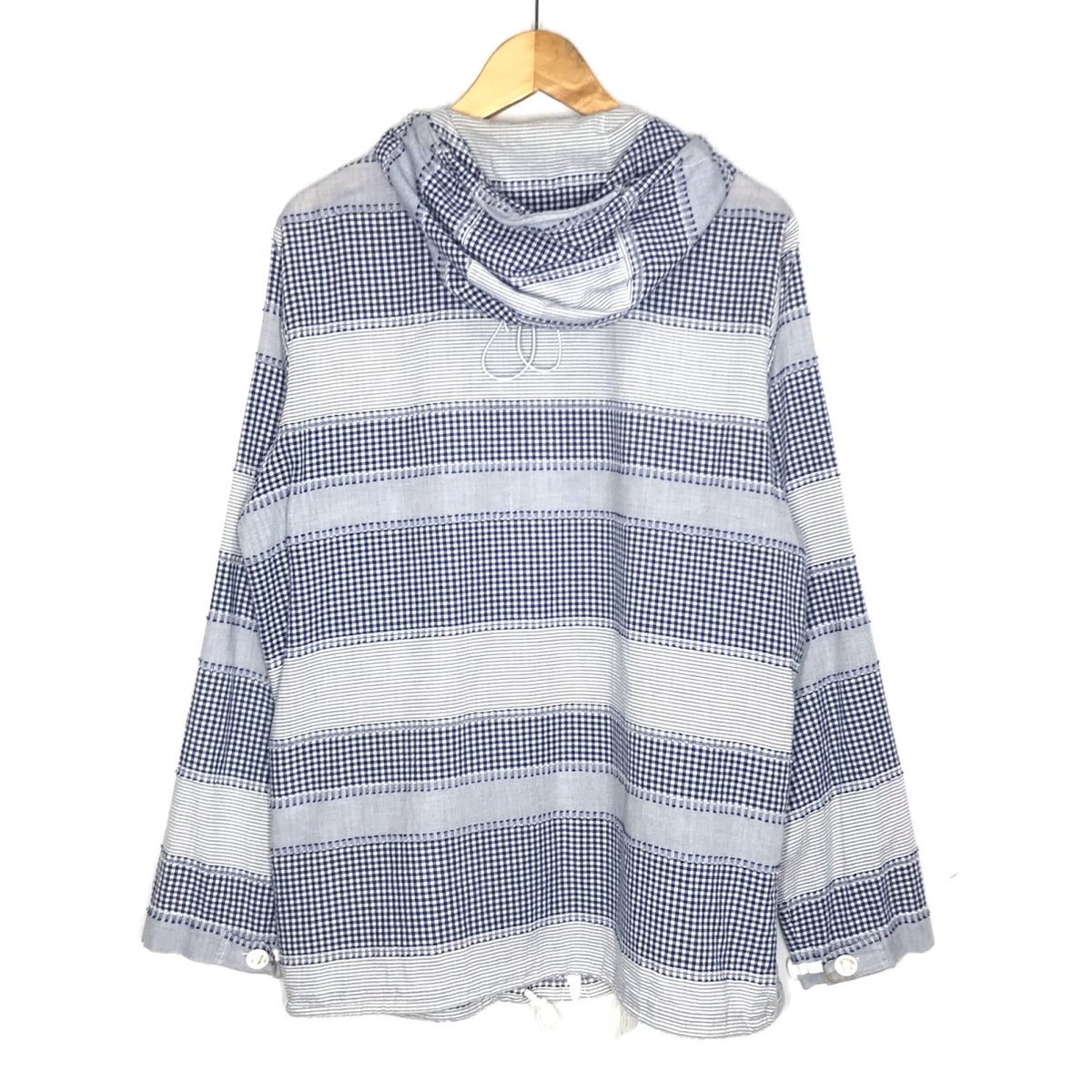 WHIMSY | ウィムジー PLAID YACHT PZRKA チェック ジップパーカー パーカー WMS-23SS-008 ブルー系 サイズ：L【倉吉店】
