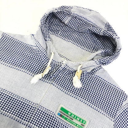 WHIMSY | ウィムジー PLAID YACHT PZRKA チェック ジップパーカー パーカー WMS-23SS-008 ブルー系 サイズ：L【倉吉店】