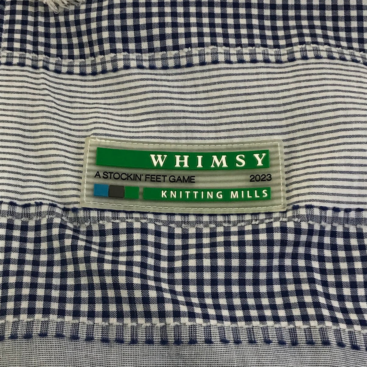 WHIMSY | ウィムジー PLAID YACHT PZRKA チェック ジップパーカー パーカー WMS-23SS-008 ブルー系 サイズ：L【倉吉店】