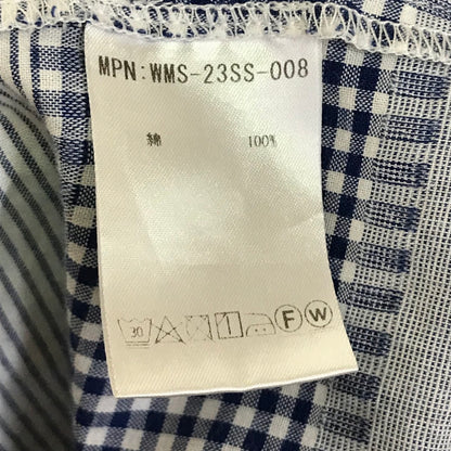 WHIMSY | ウィムジー PLAID YACHT PZRKA チェック ジップパーカー パーカー WMS-23SS-008 ブルー系 サイズ：L【倉吉店】