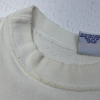 SANTEE ALPHA SIGMA ALPHA 90s スウェット ホワイト サイズ：XL【加古川店】