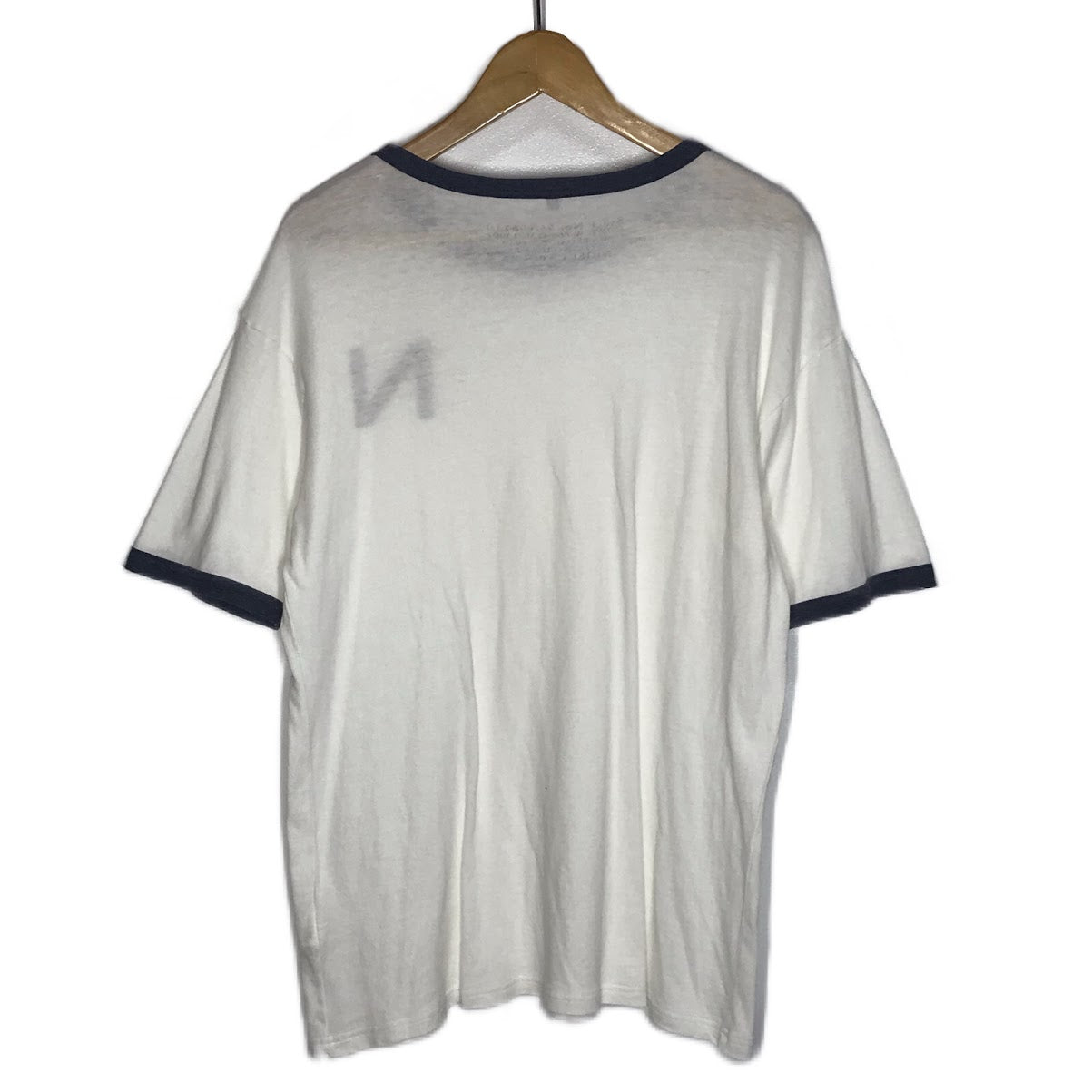 Nigel Cabourn | ナイジェルケーボン リンガーTシャツ 半袖Ｔシャツ 80340021012 ホワイト サイズ：48【倉吉店】