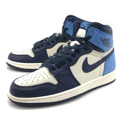 NIKE | ナイキ AIR JORDAN 1 RETRO HIGH OG スニーカー 555088-140 ブルー 26cm【倉吉店】