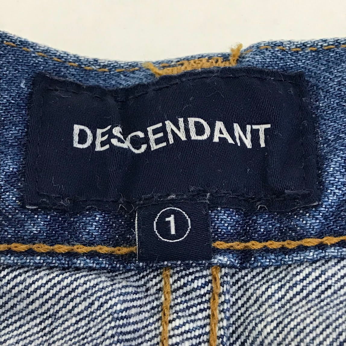 DESCENDANT | ディセンダント 1993 Straight デニムパンツ 202WVDS-PTM06 インディゴ サイズ：1【倉吉店】
