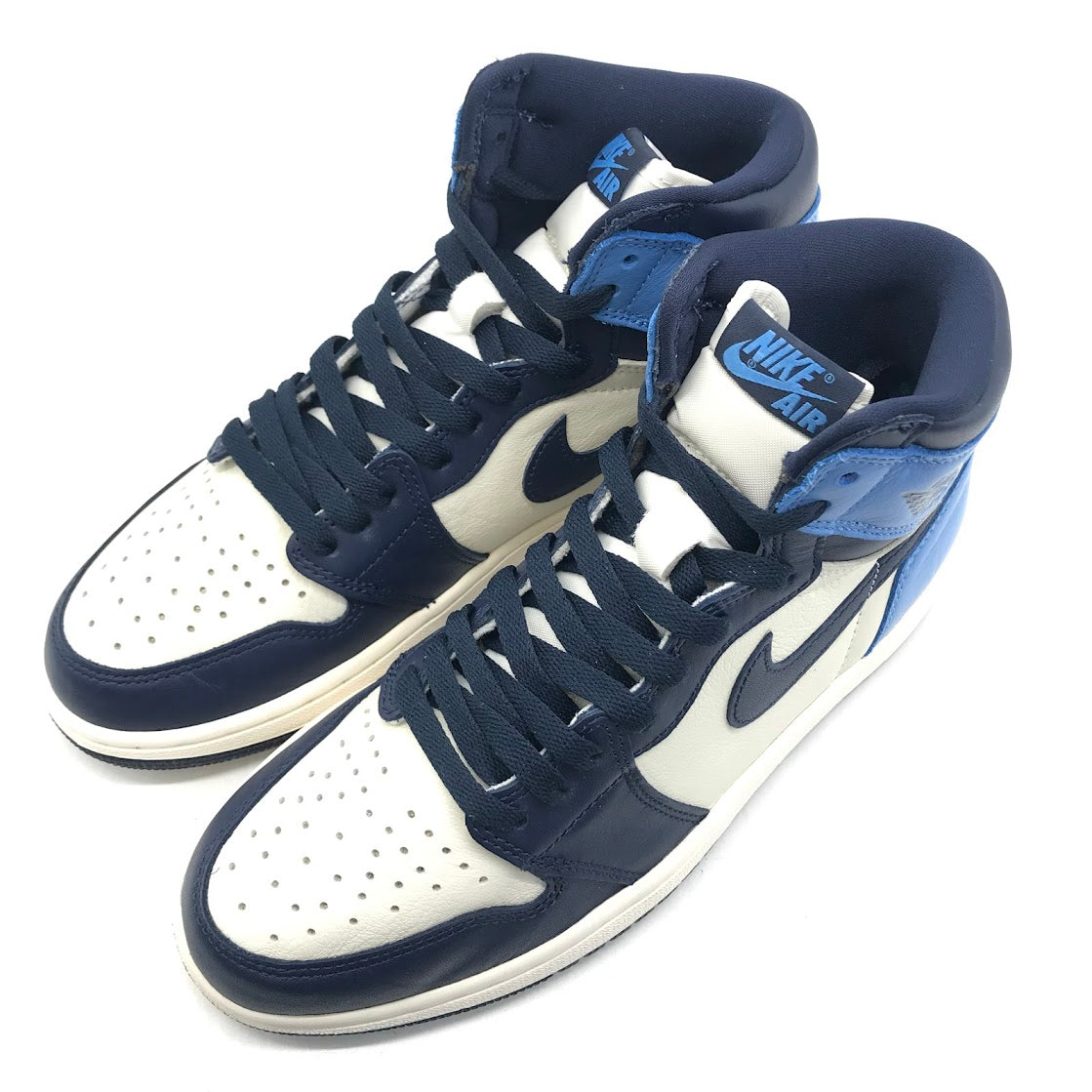 NIKE | ナイキ AIR JORDAN 1 RETRO HIGH OG スニーカー 555088-140 ブルー 26cm【倉吉店】