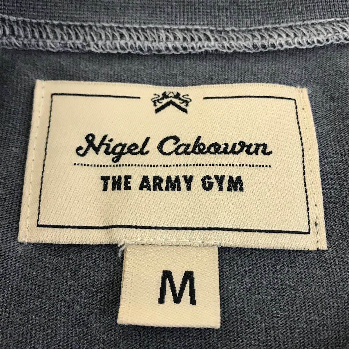 Nigel Cabourn | ナイジェルケーボン EMBROIDERED ARROW TEE 半袖Ｔシャツ ブルー【倉吉店】