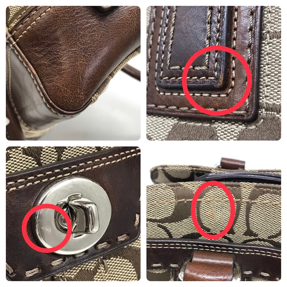 COACH | コーチ ターンロック ハンドバッグ 11592【倉吉店】