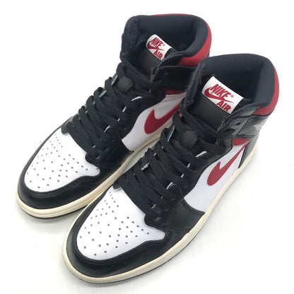 NIKE | ナイキ AIR JORDAN 1 RETRO HIGH OG スニーカー 555088-061 ブラック/ジムレッド-ホワイト 25.5cm【倉吉店】