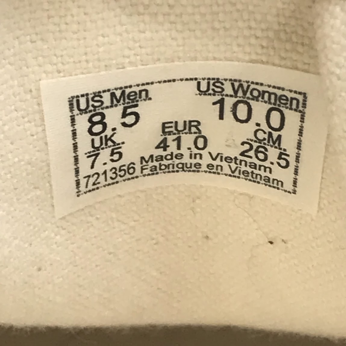 VANS | バンズ Authentic オーセンティック スニーカー VN0A5KRD8CO グレー 26.5cm【倉吉店】