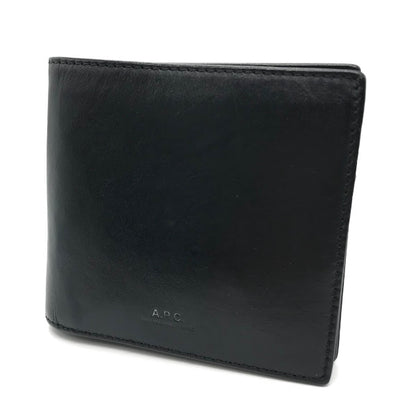 A.P.C | アーペーセー NEW PORTEFEUILLE LONDON 二つ折り財布 ブラック【倉吉店】