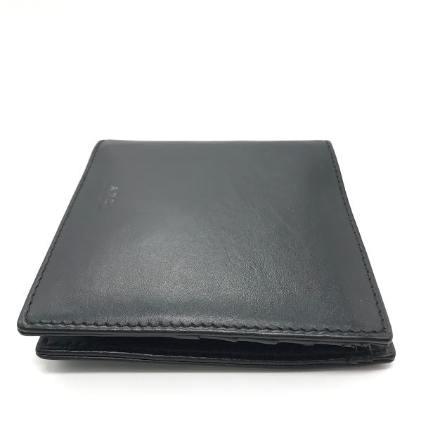 A.P.C | アーペーセー NEW PORTEFEUILLE LONDON 二つ折り財布 ブラック【倉吉店】