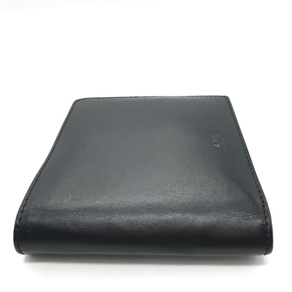A.P.C | アーペーセー NEW PORTEFEUILLE LONDON 二つ折り財布 ブラック【倉吉店】