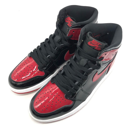 NIKE | ナイキ AIR JORDAN 1 RETRO HIGH OG スニーカー 555088-063 ブラック/バーシティーレッド/ホワイト 25.5cm【倉吉店】
