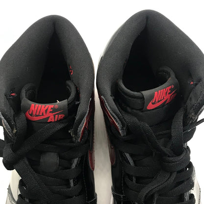 NIKE | ナイキ AIR JORDAN 1 RETRO HIGH OG スニーカー 555088-063 ブラック/バーシティーレッド/ホワイト 25.5cm【倉吉店】