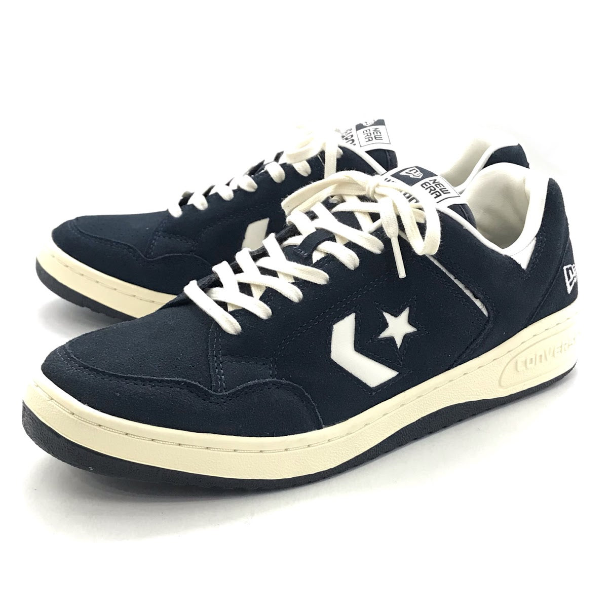 CONVERSE | コンバース × NEW ERA(ニューエラ) 25SS WEAPON SUEDE OX ウエポン スエード スニーカー 33701950 ネイビー 27.5cm【倉吉店】