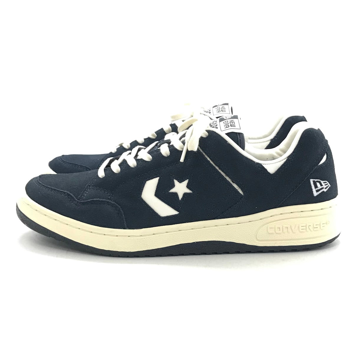 CONVERSE | コンバース × NEW ERA(ニューエラ) 25SS WEAPON SUEDE OX ウエポン スエード スニーカー 33701950 ネイビー 27.5cm【倉吉店】