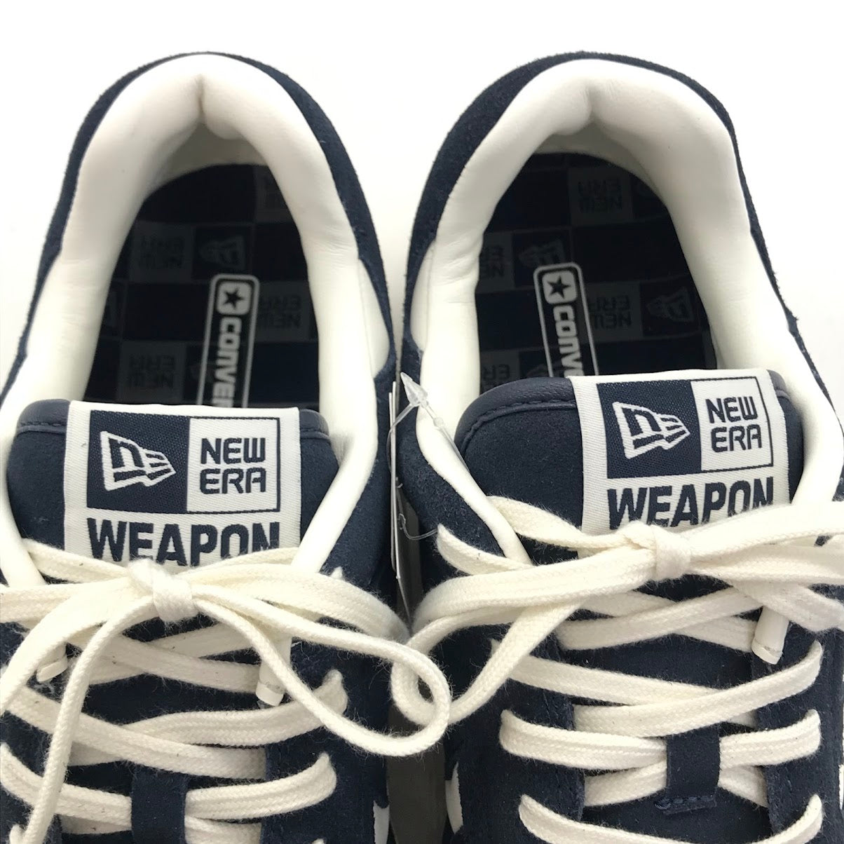 CONVERSE | コンバース × NEW ERA(ニューエラ) 25SS WEAPON SUEDE OX ウエポン スエード スニーカー 33701950 ネイビー 27.5cm【倉吉店】