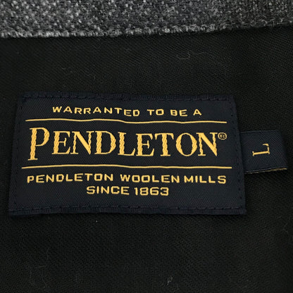 PENDLETON | ペンドルトン ウールシャツ チェック柄 長袖シャツ P18FM001 グレー サイズ：L【倉吉店】