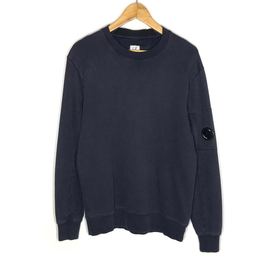 C.P.Company | シーピーカンパニー DIAGONAL FLEECE LENS CREW スウェット 08CMSS014A ダークネイビー サイズ：M【倉吉店】