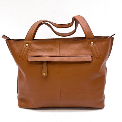 Dakota | ダコタ ｷｭｰﾌﾞﾄｰﾄ made in japan トートバッグ 1030303 キャメル【加古川店】