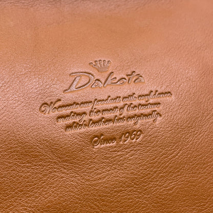 Dakota | ダコタ ｷｭｰﾌﾞﾄｰﾄ made in japan トートバッグ 1030303 キャメル【加古川店】