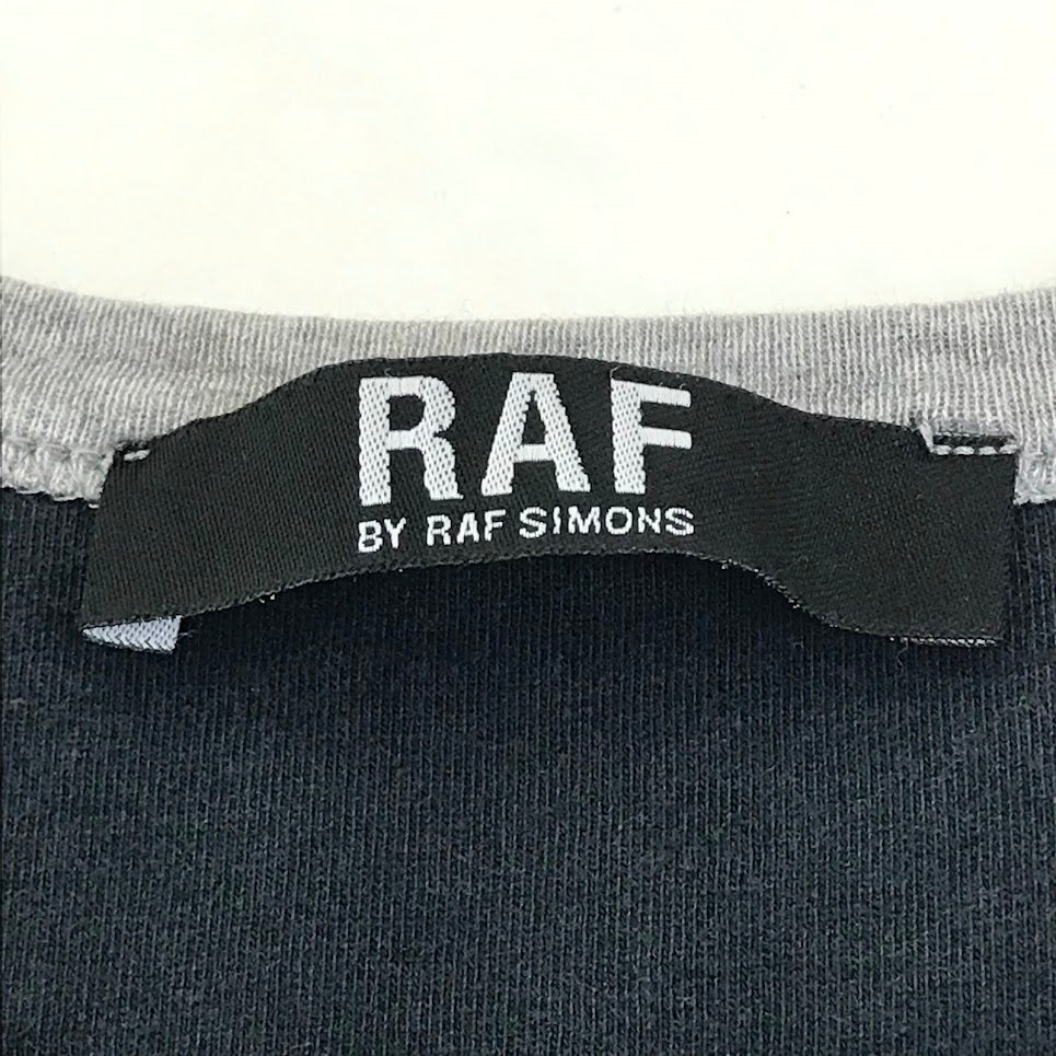 RAF BY RAF SIMONS | ラフバイラフシモンズ バックプリント ノースリーブ タンクトップ グレー サイズ：48【倉吉店】