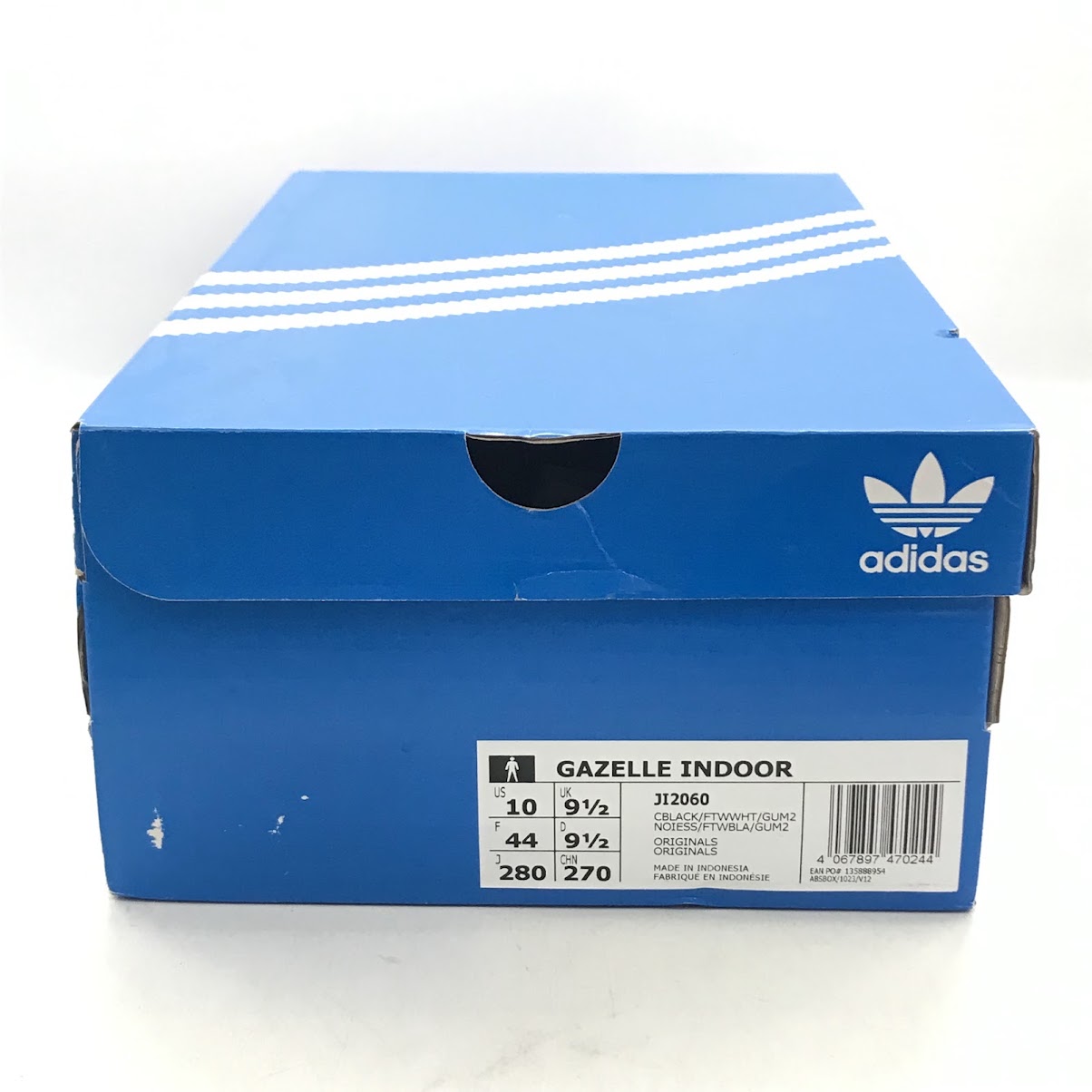 adidas Originals | アディダスオリジナルス Gazelle Indoor ガゼル スニーカー JI2060 ブラック 28cm【倉吉店】