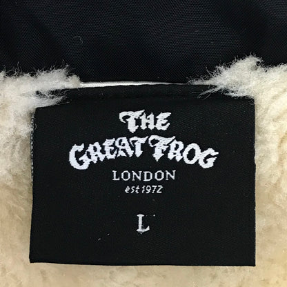 THE GREAT FROG｜グレートフロッグ 内ボアコーチジャケット ナイロンジャケット ブラック サイズ：L【倉吉店】