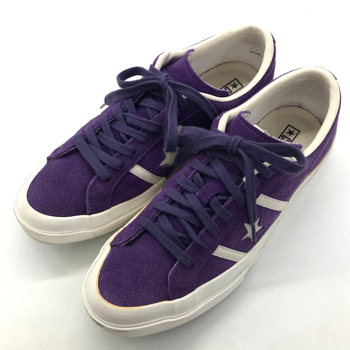 CONVERSE | コンバース STAR&BARS SUEDE スター アンド バーズ スエード スニーカー 1CL538 パープル 27cm【倉吉店】