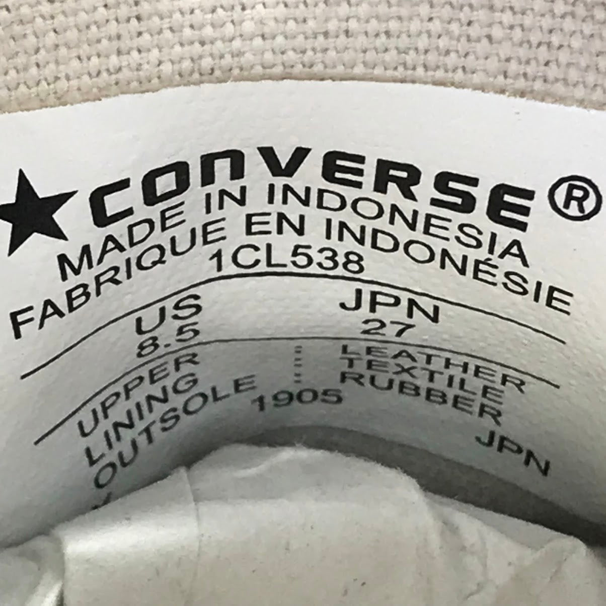 CONVERSE | コンバース STAR&BARS SUEDE スター アンド バーズ スエード スニーカー 1CL538 パープル 27cm【倉吉店】