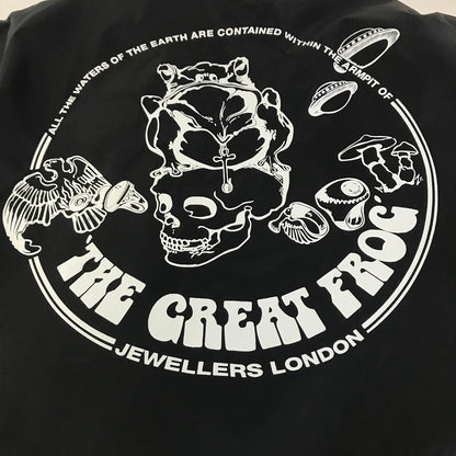 THE GREAT FROG｜グレートフロッグ 内ボアコーチジャケット ナイロンジャケット ブラック サイズ：L【倉吉店】