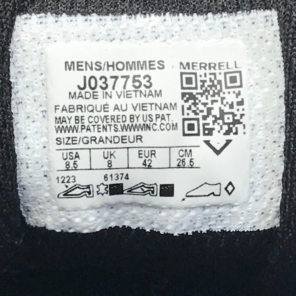 MERRELL | メレル WRAPT スニーカー J037753 ブラック 26.5cm【倉吉店】