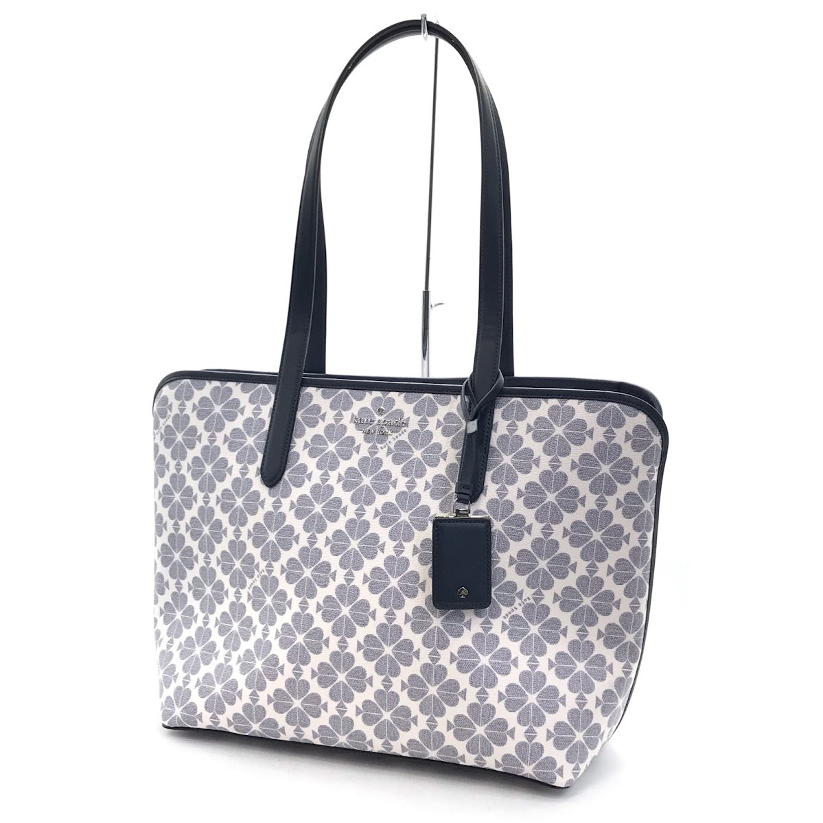 kate spade NEW YORK | ケイトスペードニューヨーク スペード フラワー コーテッド トートバッグ KG086 ホワイト【倉吉店】