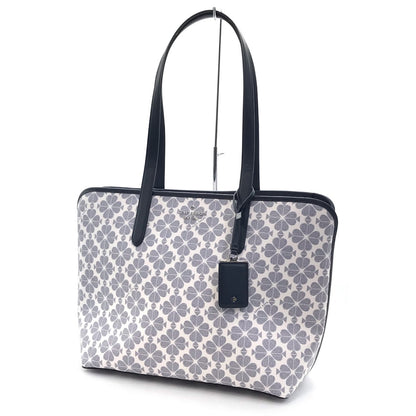 kate spade NEW YORK | ケイトスペードニューヨーク スペード フラワー コーテッド トートバッグ KG086 ホワイト【倉吉店】