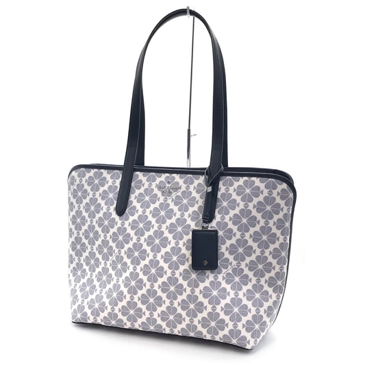 kate spade NEW YORK | ケイトスペードニューヨーク スペード フラワー コーテッド トートバッグ KG086 ホワイト【倉吉店】