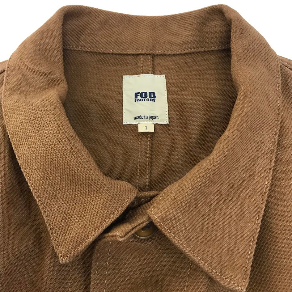 F.O.B FACTORY | エフオービーファクトリー HUNTING JKT ハンティングジャケット その他アウター F2448 ブラウン サイズ：S【倉吉店】