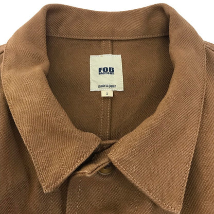 F.O.B FACTORY | エフオービーファクトリー HUNTING JKT ハンティングジャケット その他アウター F2448 ブラウン サイズ：S【倉吉店】