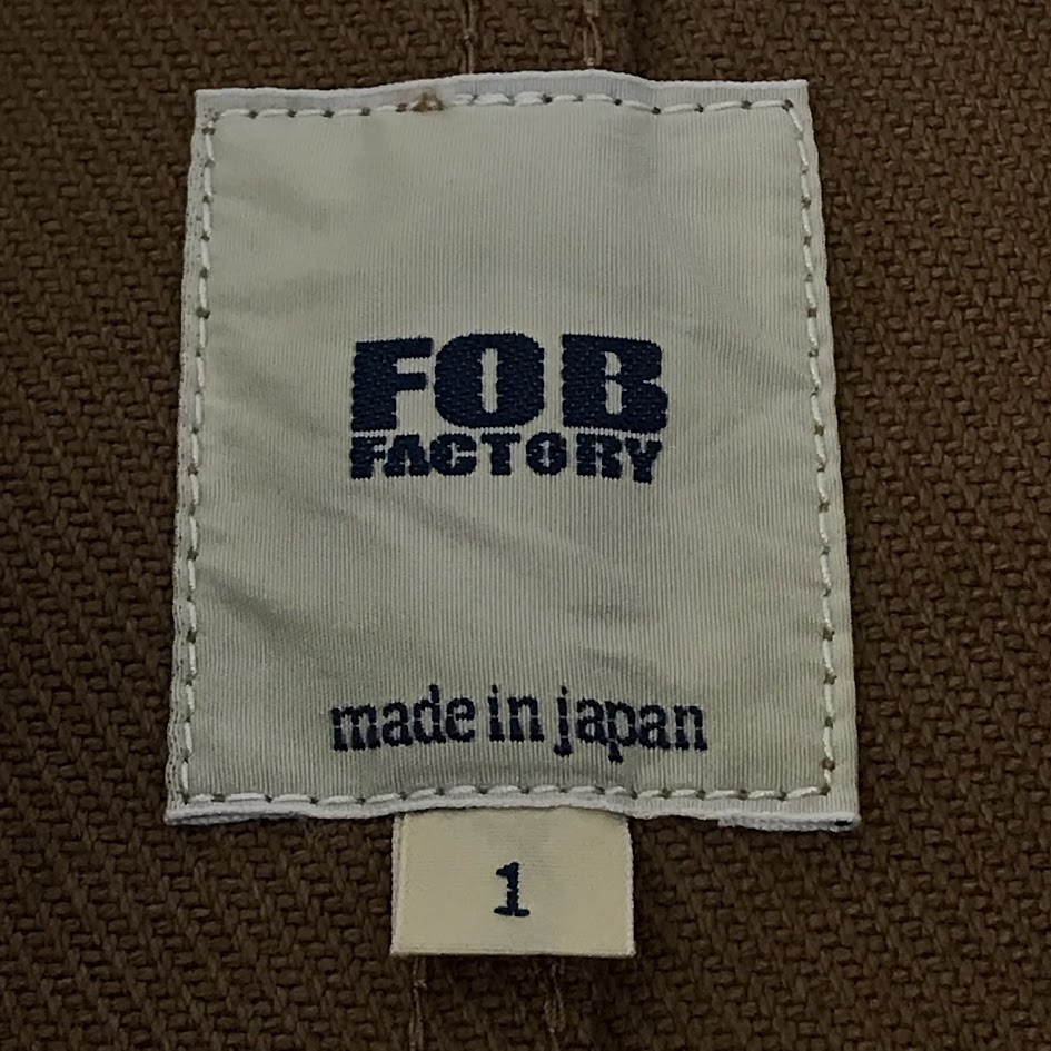 F.O.B FACTORY | エフオービーファクトリー HUNTING JKT ハンティングジャケット その他アウター F2448 ブラウン サイズ：S【倉吉店】