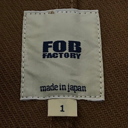 F.O.B FACTORY | エフオービーファクトリー HUNTING JKT ハンティングジャケット その他アウター F2448 ブラウン サイズ：S【倉吉店】