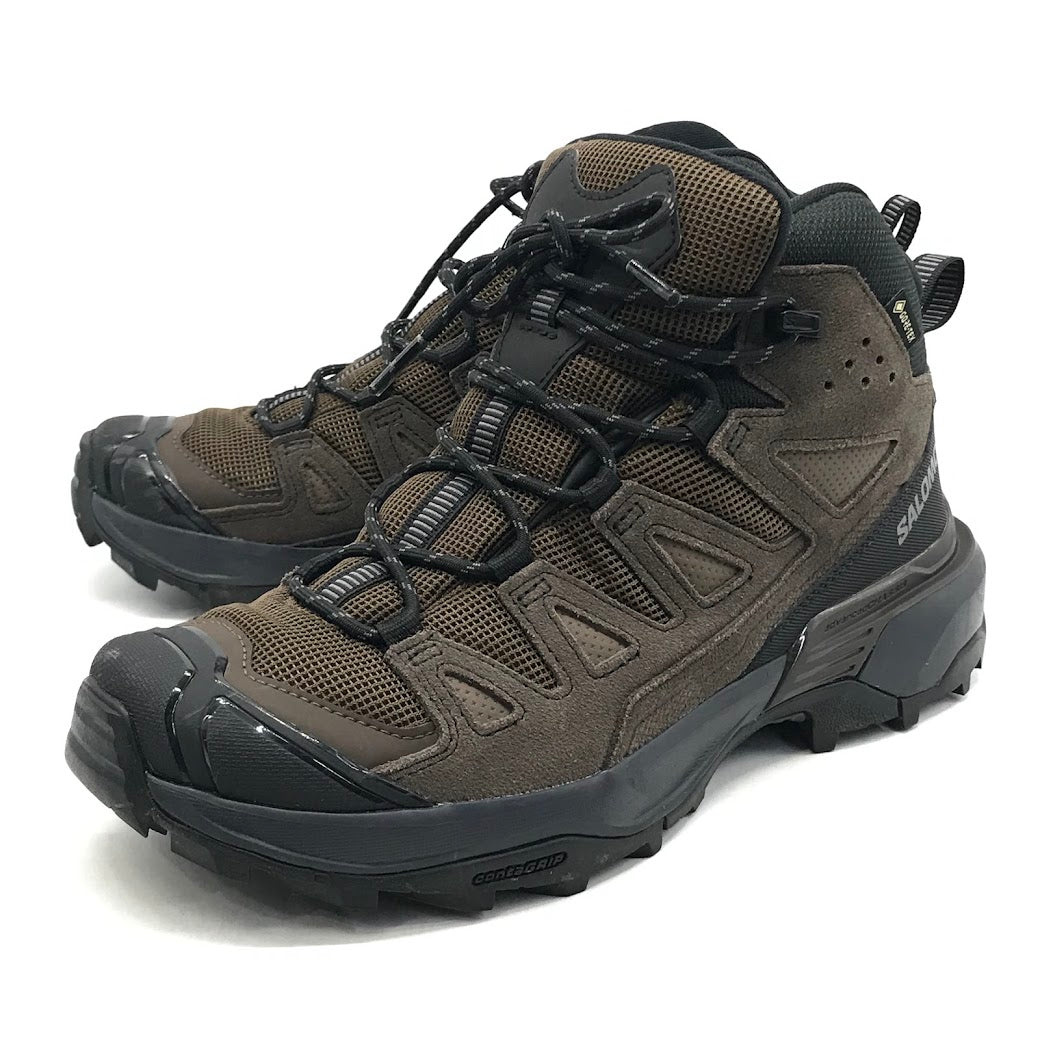 SALOMON | サロモン X ULTRA 360 LEATHER MID GTX トレッキングシューズ その他靴 475709 ブラウン 25.5cm【倉吉店】