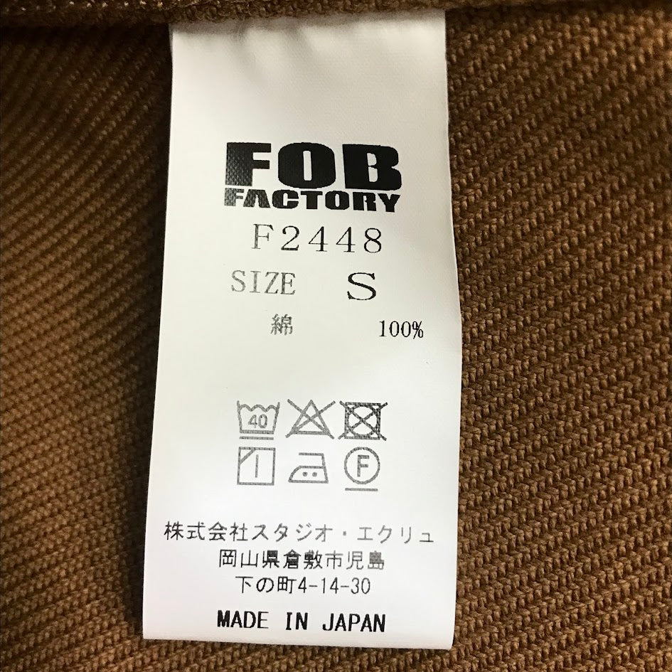 F.O.B FACTORY | エフオービーファクトリー HUNTING JKT ハンティングジャケット その他アウター F2448 ブラウン サイズ：S【倉吉店】