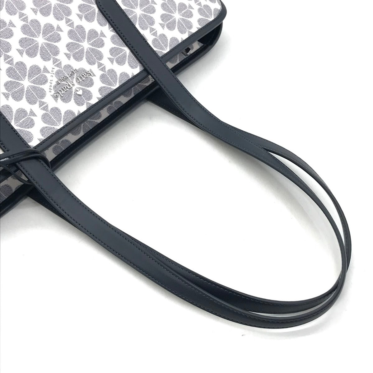 kate spade NEW YORK | ケイトスペードニューヨーク スペード フラワー コーテッド トートバッグ KG086 ホワイト【倉吉店】