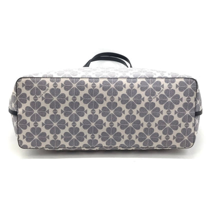 kate spade NEW YORK | ケイトスペードニューヨーク スペード フラワー コーテッド トートバッグ KG086 ホワイト【倉吉店】