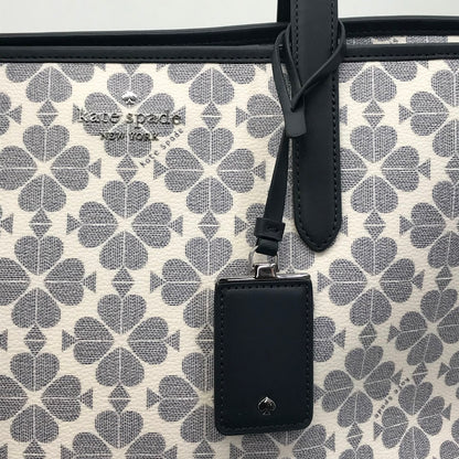 kate spade NEW YORK | ケイトスペードニューヨーク スペード フラワー コーテッド トートバッグ KG086 ホワイト【倉吉店】
