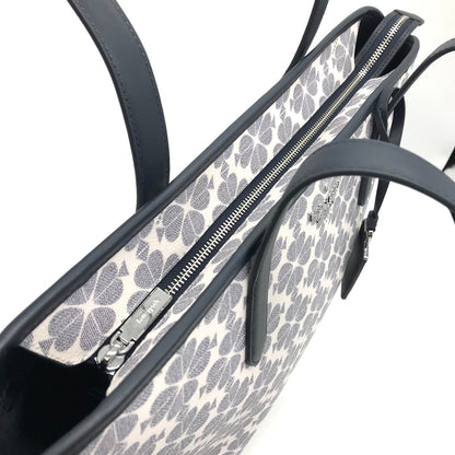 kate spade NEW YORK | ケイトスペードニューヨーク スペード フラワー コーテッド トートバッグ KG086 ホワイト【倉吉店】