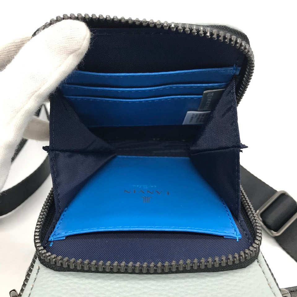 LANVIN en Bleu | ランバンオンブルー スマホショルダー Timbre ショルダーバッグ 512123 ライトブルー【倉吉店】