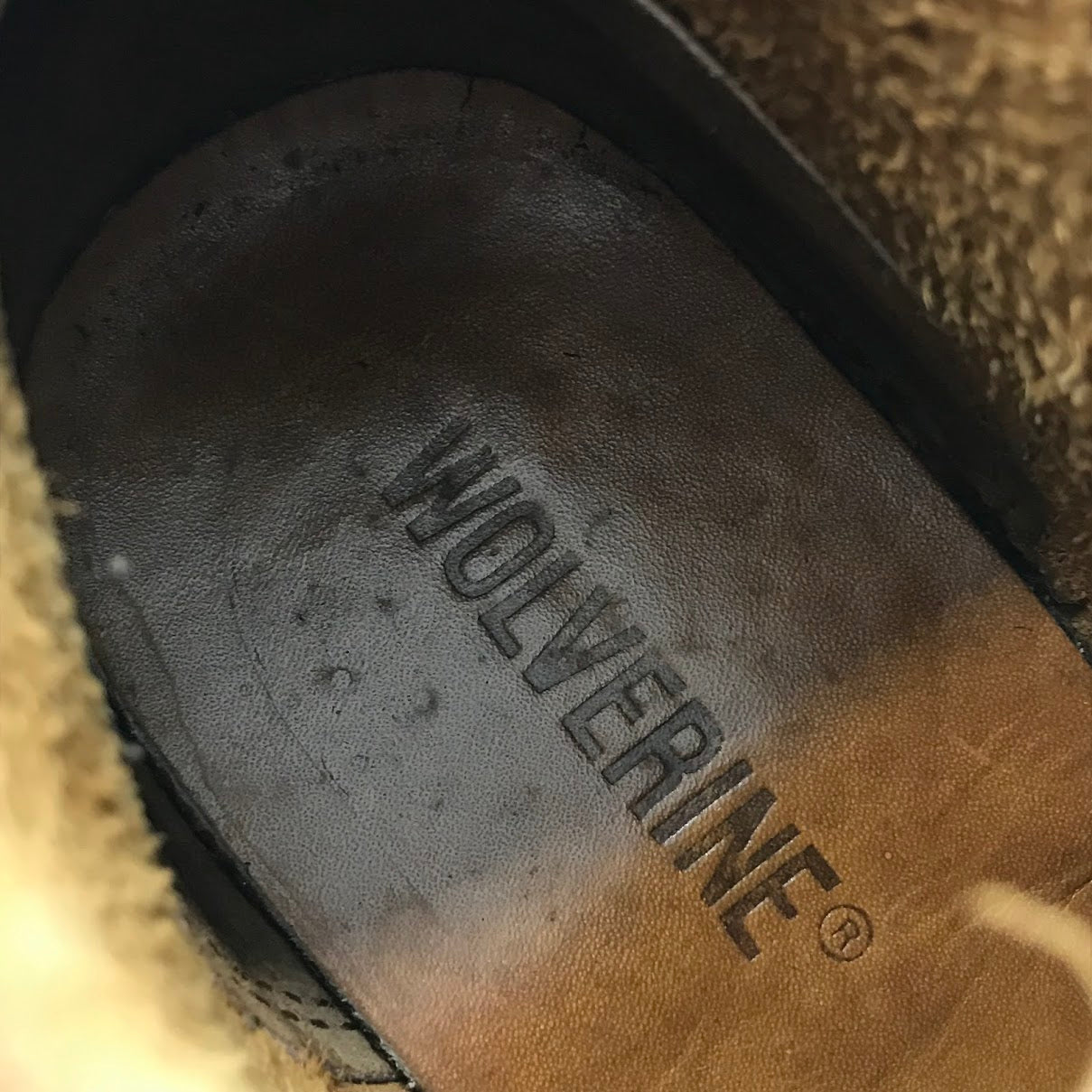 WOLVERINE | ウルヴァリンウルバリン レザーチャッカブーツ ブーツ ブラウン 25cm【倉吉店】