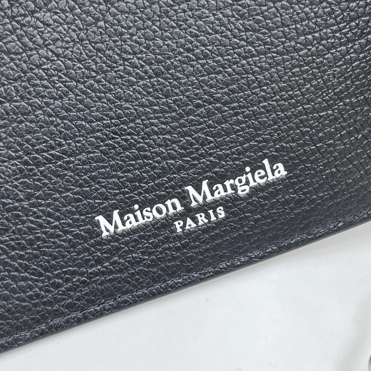 Maison Margiela | メゾンマルジェラ 4ｽﾃｯﾁ ﾏﾈｰｸﾘｯﾌﾟ付き二つ折り財布 マネークリップ SA1UI0004 ブラック【加古川店】